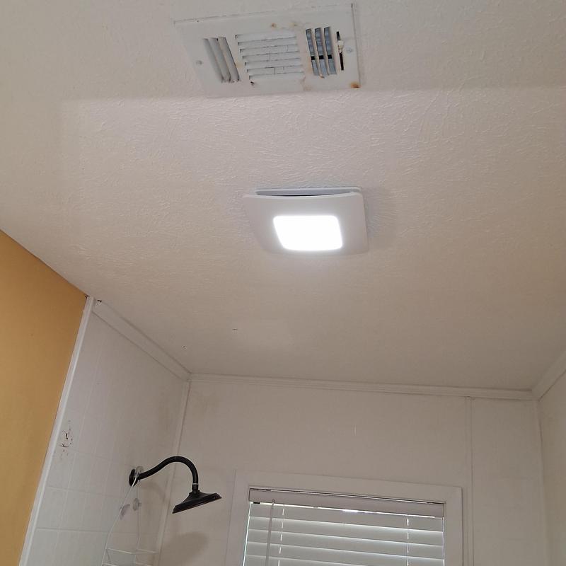 Installs new exhaust vent fans with lights using existing wiring in Crystal Springs, MS