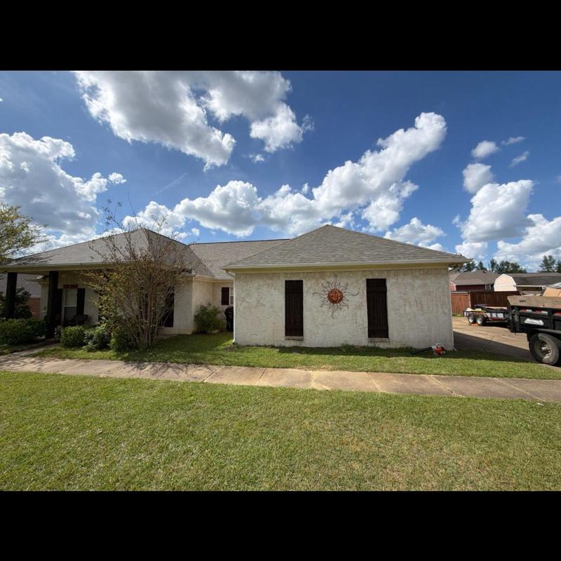 Installed a new architect shingle roof system in Florence, MS