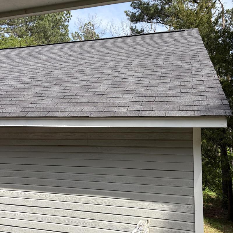 Replaced missing roof shingles ensuring proper installation in Florence, MS