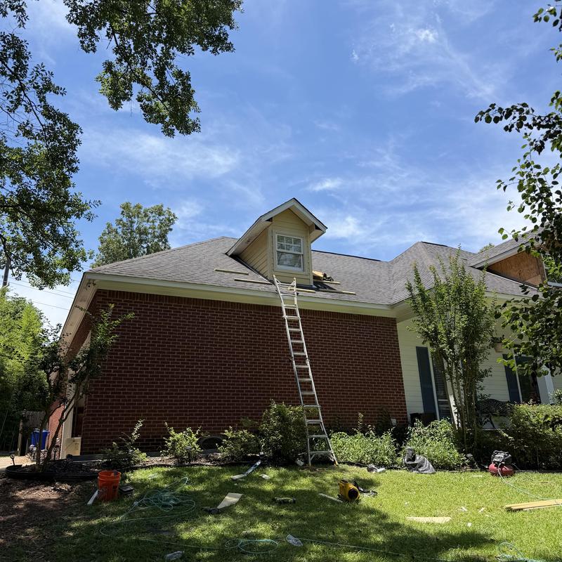 Replaced siding on dormers in Madison, MS
