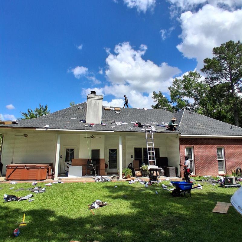 Completed a roof replacement in Madison, MS