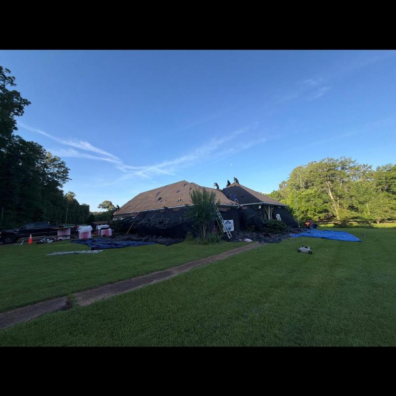 Installed a new Owens Corning roof system in Richland, MS