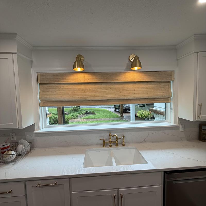 Installs kitchen blinds and blackout shades ensuring precise fitting in Brandon, MS