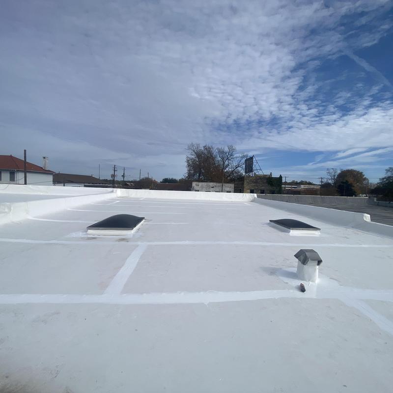 TPO flat roof system in Hattiesburg, MS