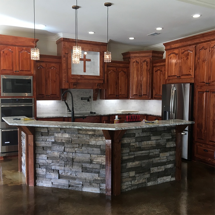 newly remodeled kitchen